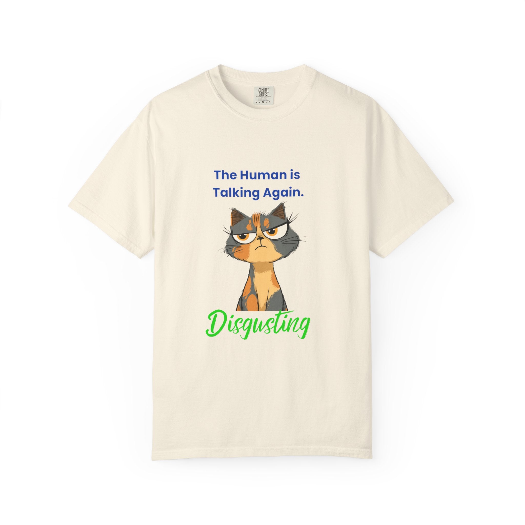 The "Internal Monologue" Graphic Tee — Sarcastic Feline Minimalist Shirt