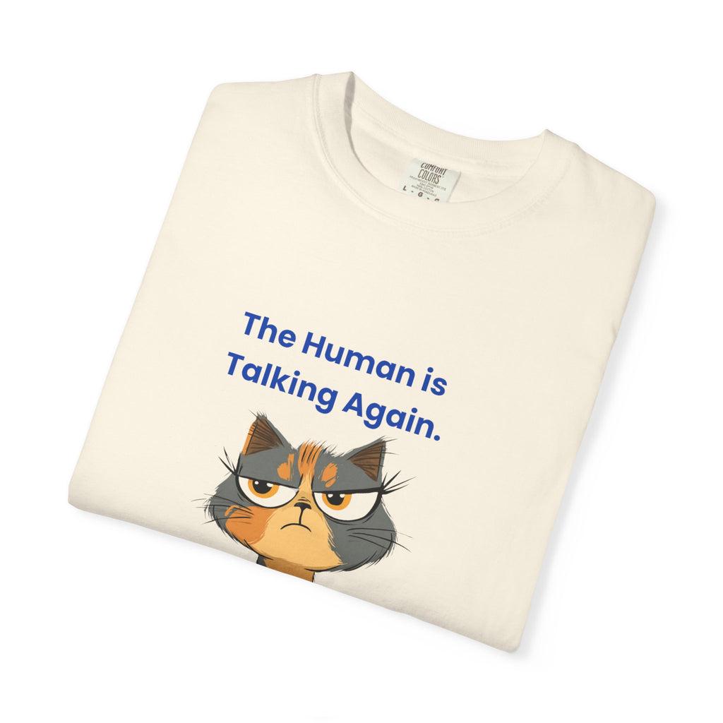 The "Internal Monologue" Graphic Tee — Sarcastic Feline Minimalist Shirt