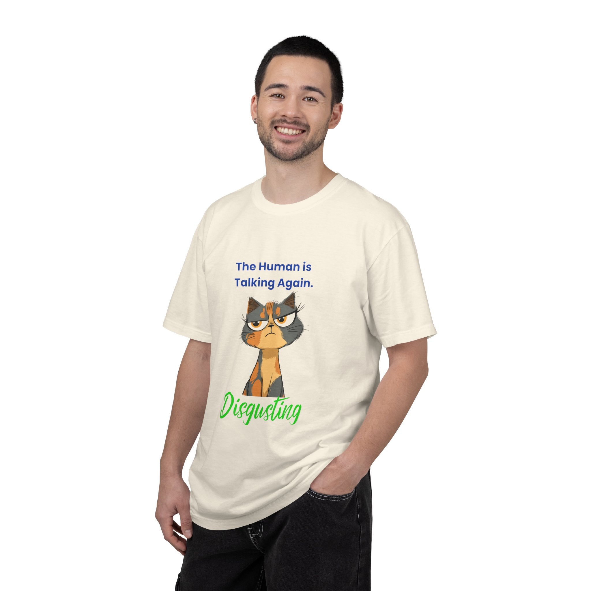 The "Internal Monologue" Graphic Tee — Sarcastic Feline Minimalist Shirt