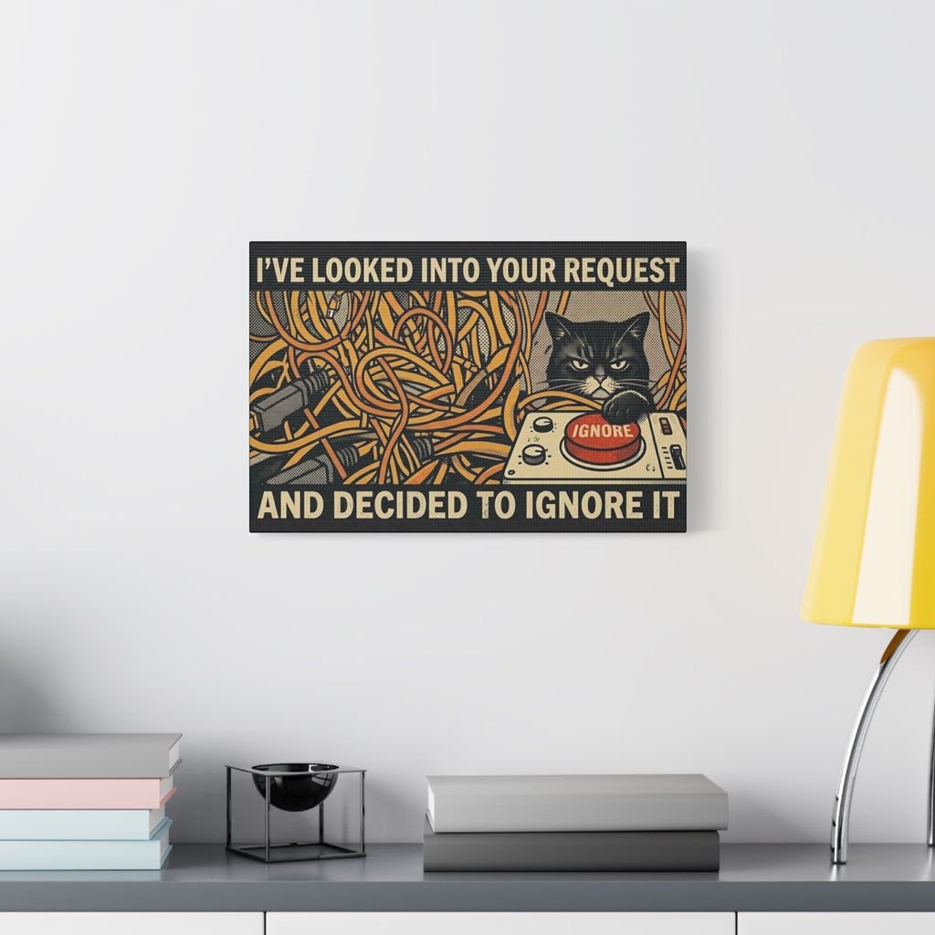 The "Executive Denial" Office Canvas