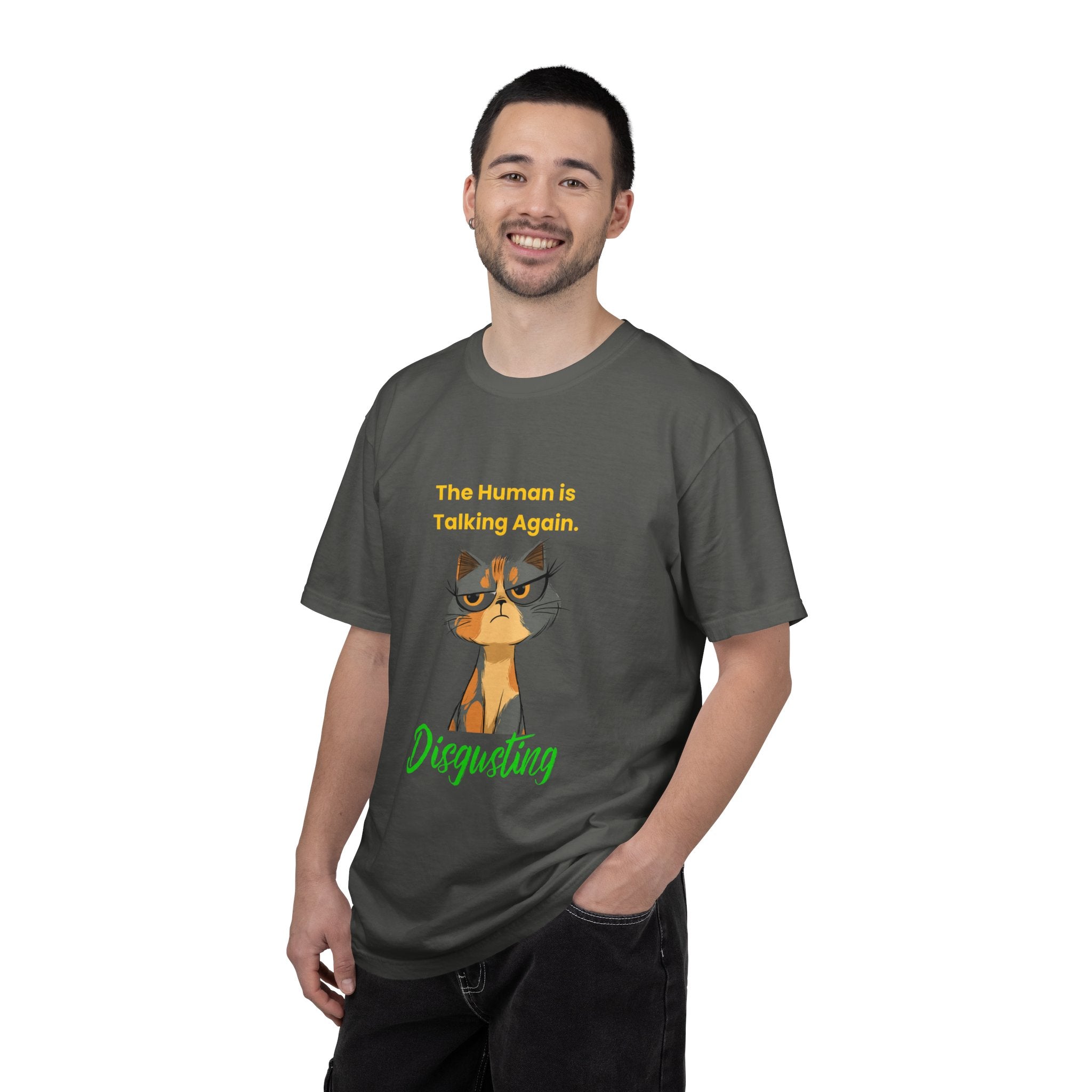 The "Internal Monologue" Graphic Tee — Sarcastic Feline Minimalist Shirt