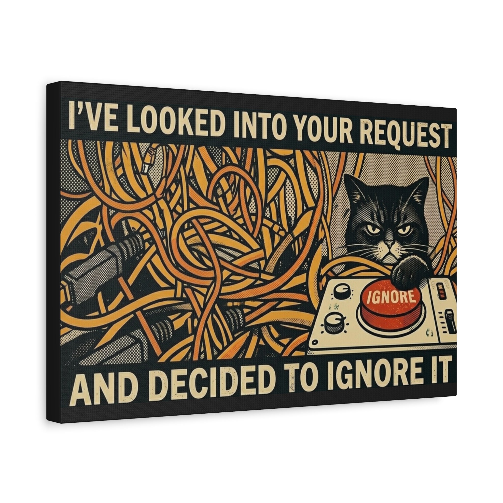 The "Executive Denial" Office Canvas