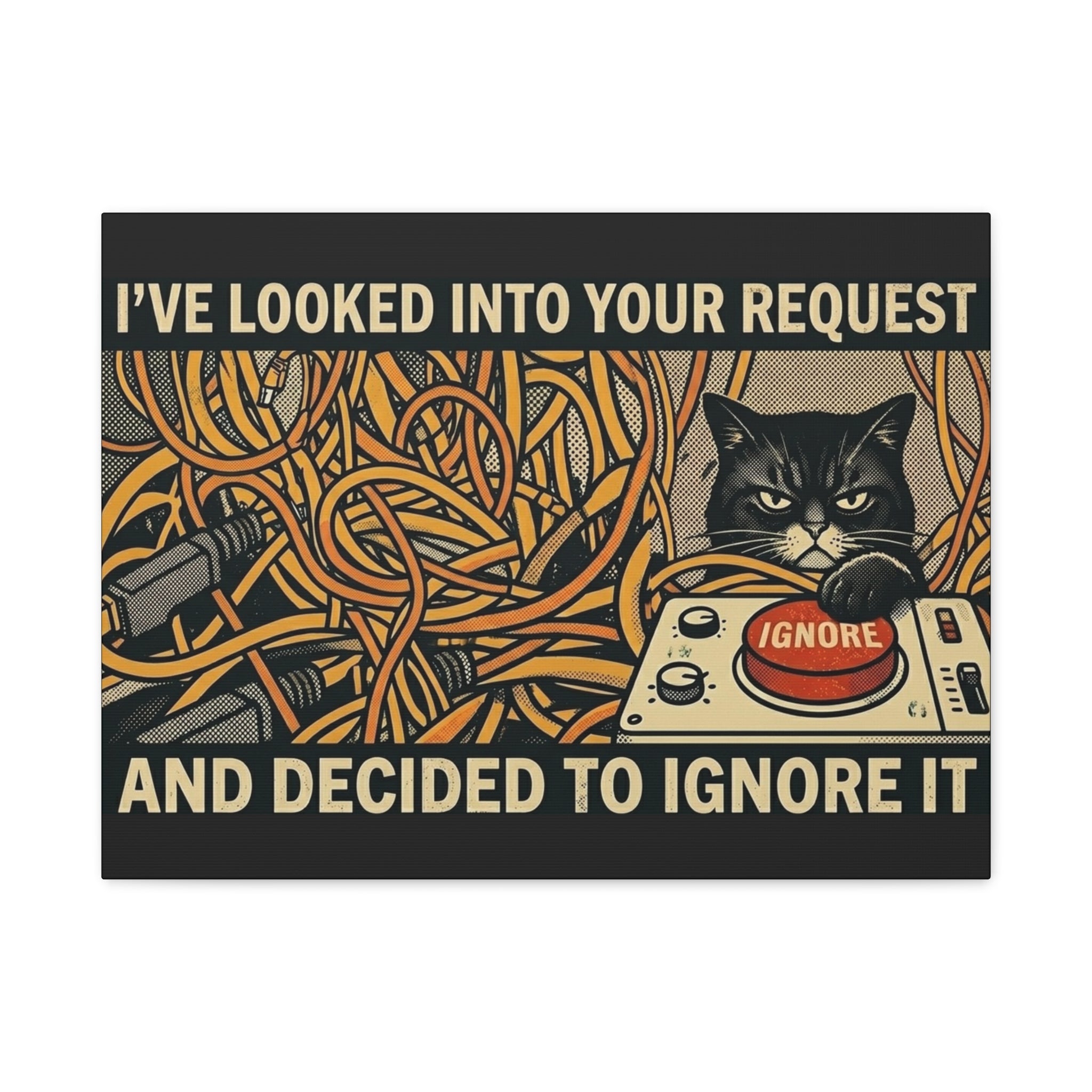 The "Executive Denial" Office Canvas