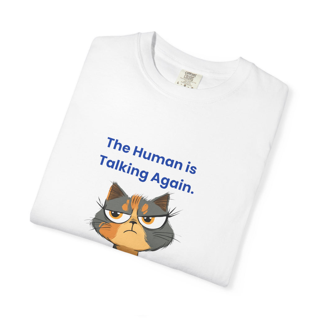 The "Internal Monologue" Graphic Tee — Sarcastic Feline Minimalist Shirt