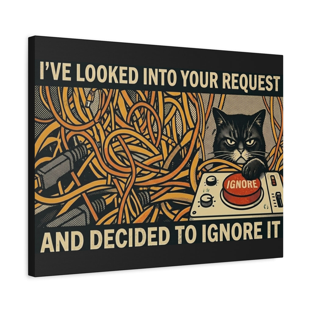 The "Executive Denial" Office Canvas