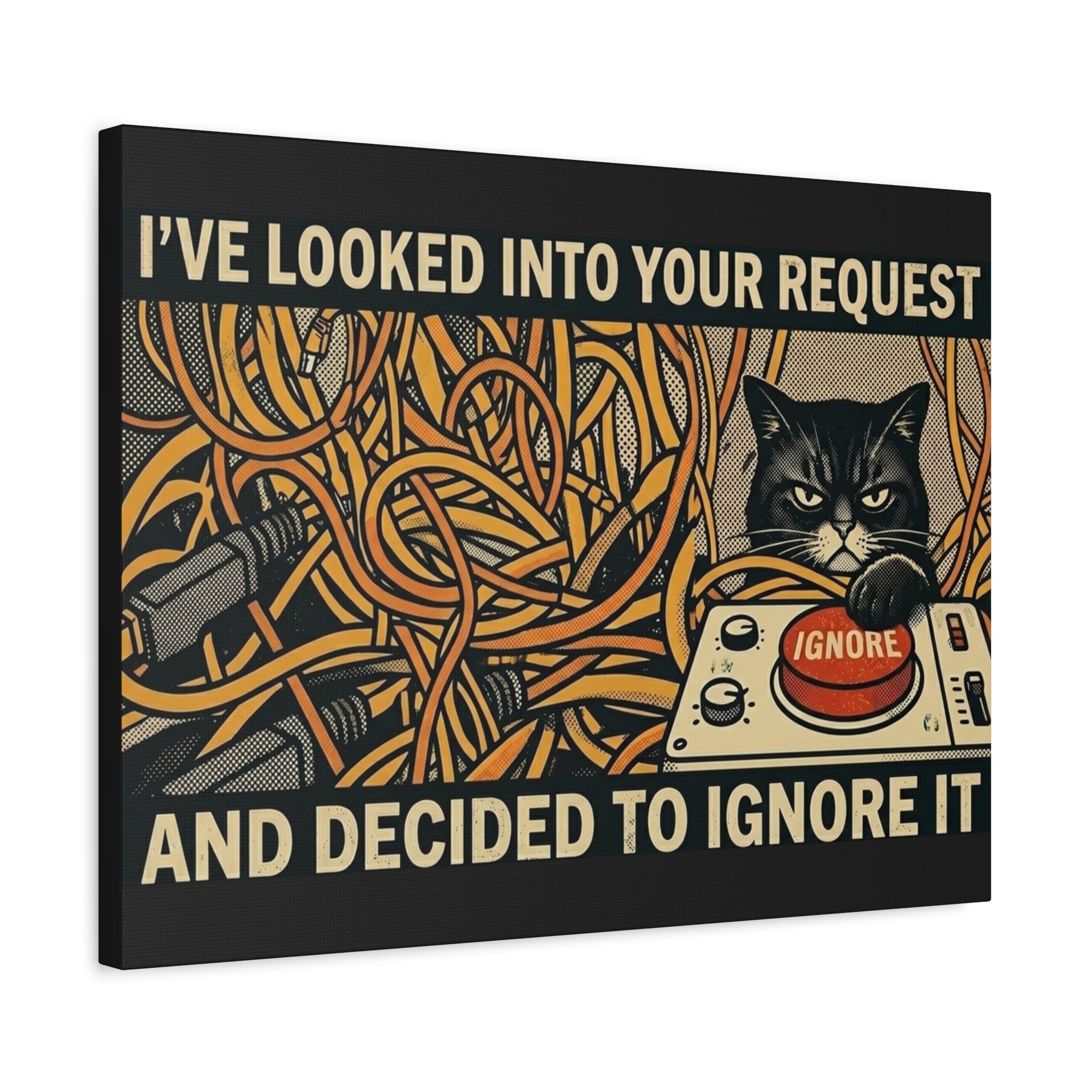 The "Executive Denial" Office Canvas
