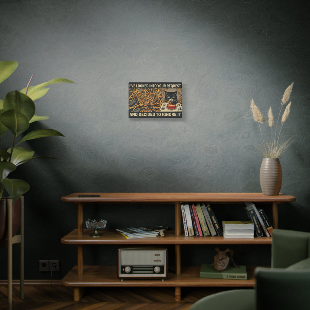 The "Executive Denial" Office Canvas