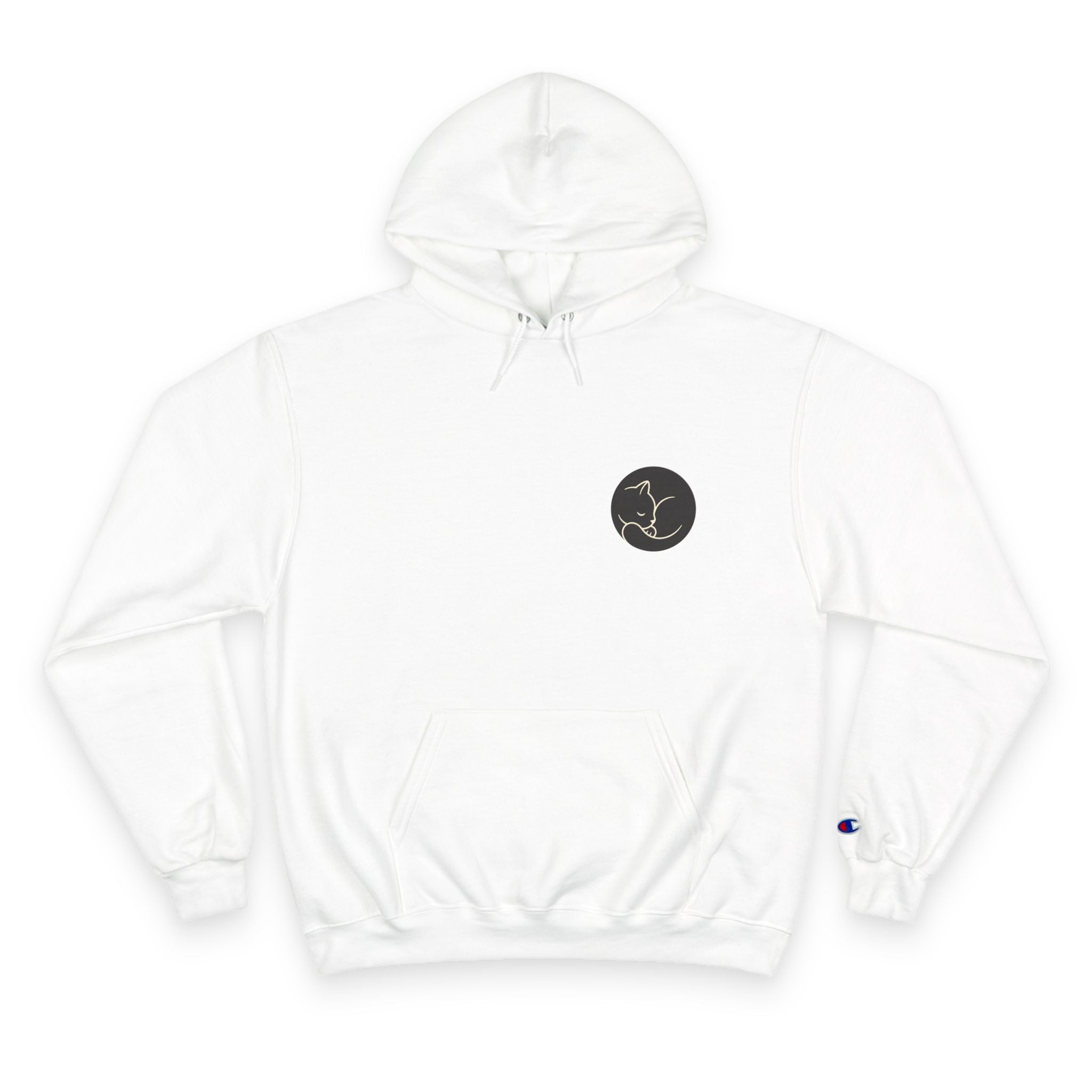 The "Quiet Hours" Champion Hoodie — Minimalist Graphic Fleece