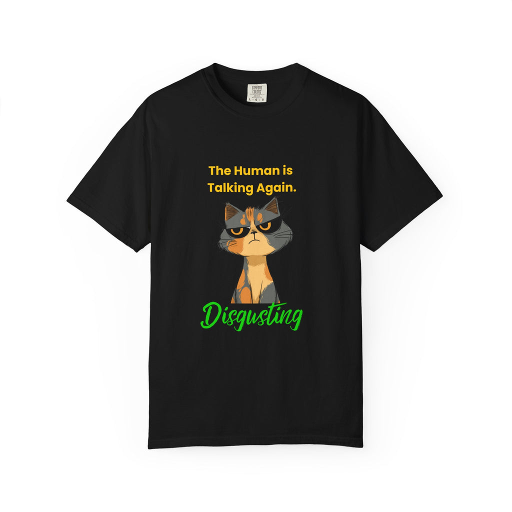 The "Internal Monologue" Graphic Tee — Sarcastic Feline Minimalist Shirt