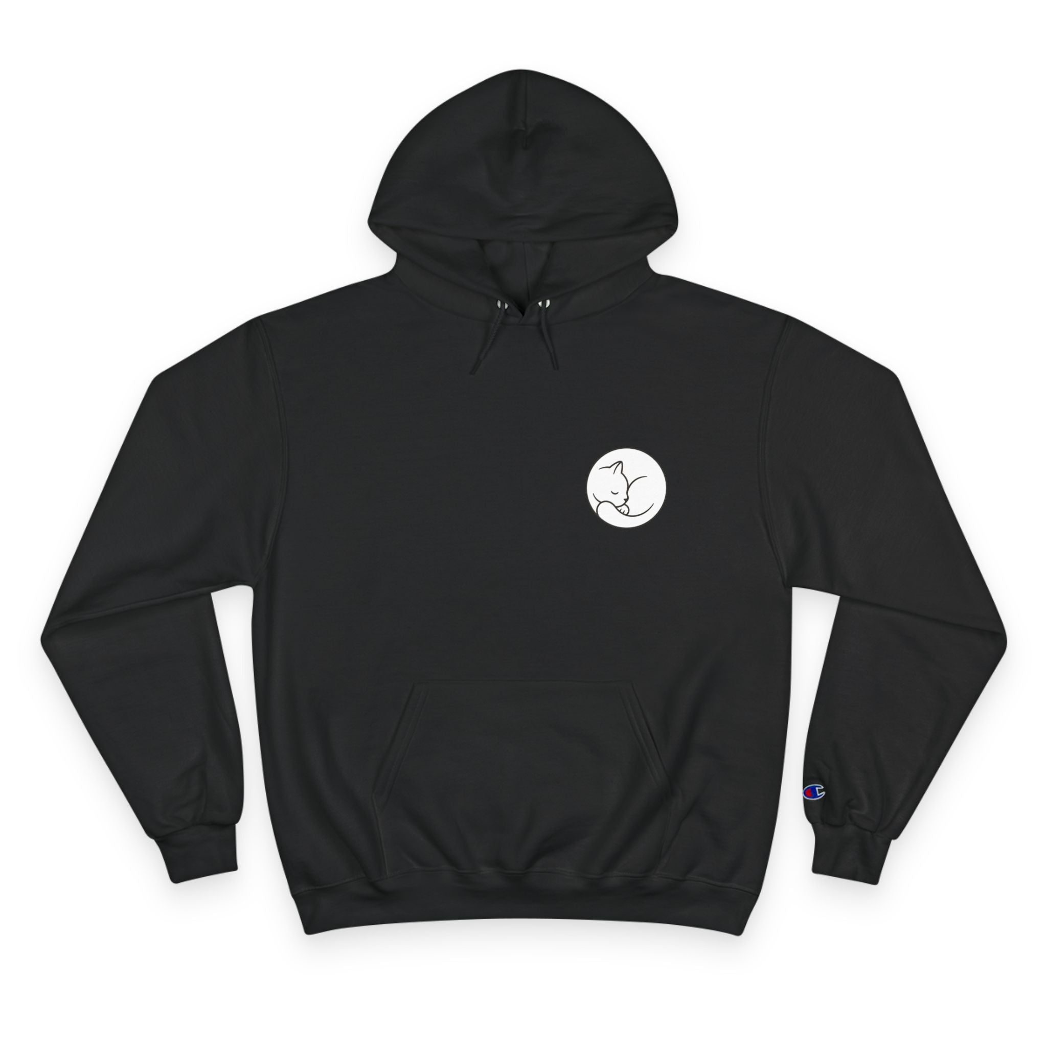 The "Quiet Hours" Champion Hoodie — Minimalist Graphic Fleece