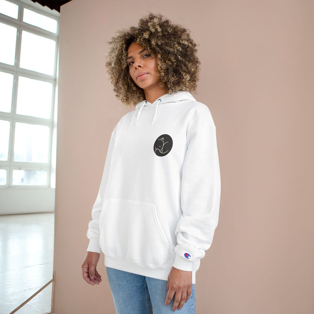 The "Quiet Hours" Champion Hoodie — Minimalist Graphic Fleece
