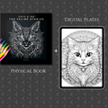 The Feline Studies: Ultimate Cat Mandala Coloring Bundle | Onyx & Ink